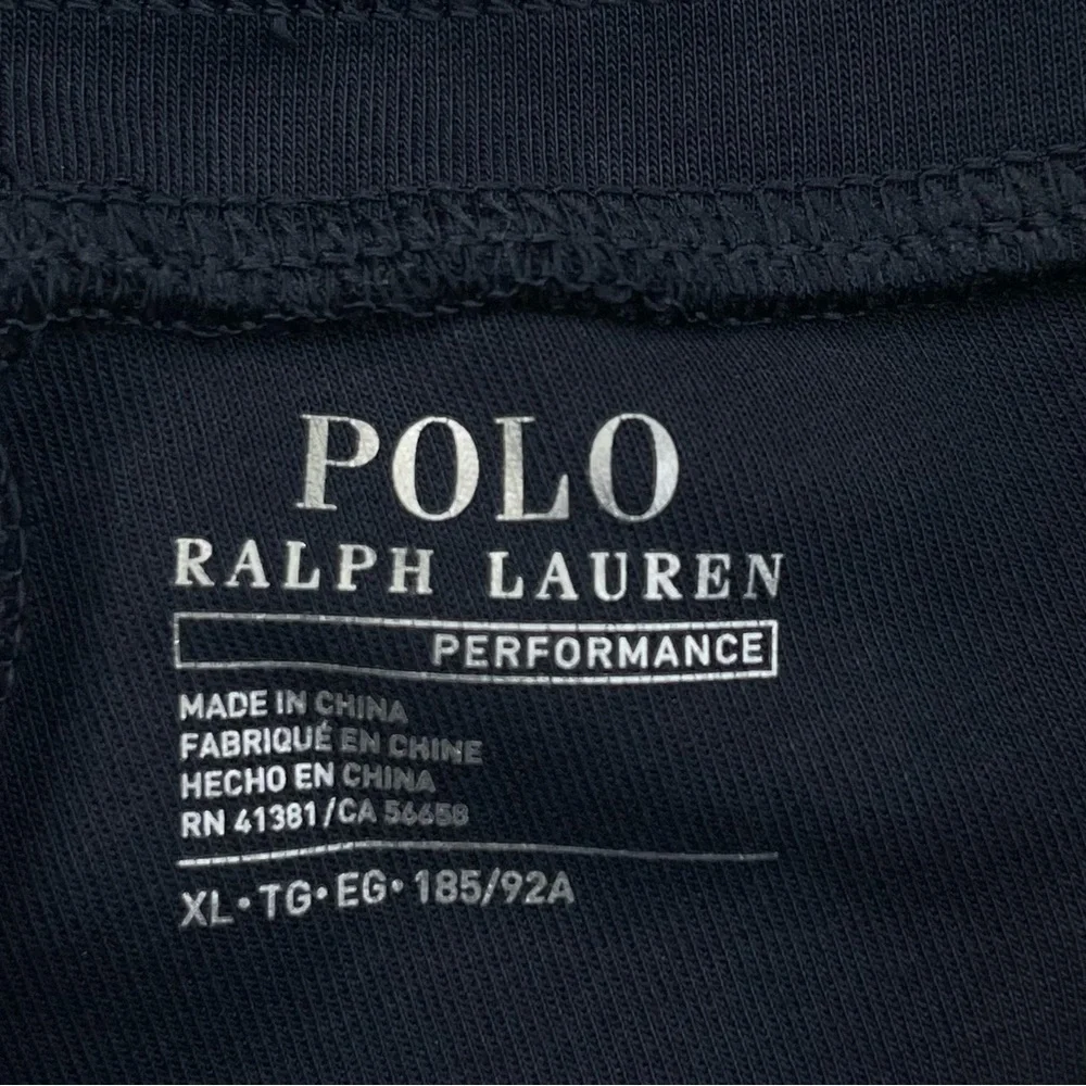 Polo Ralph Lauren Knit Jogger Pants Navy Blue Pull On Embroider Pony XL casual